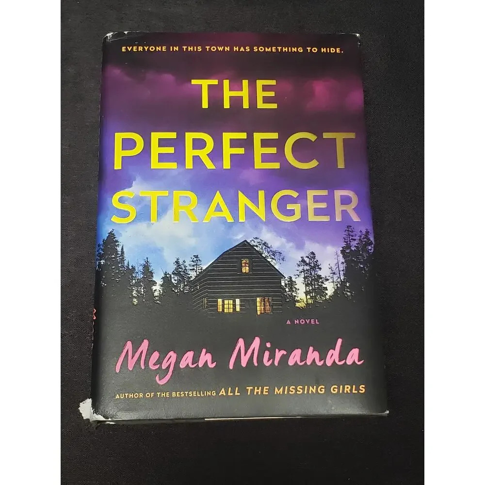 The Perfect Stranger: A Novel Megan Miranda Hardback Book Cover Fiction